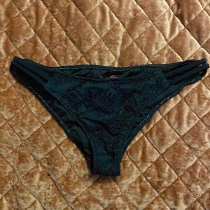 Victoria’s Secret Black Lace Bikini Bottoms